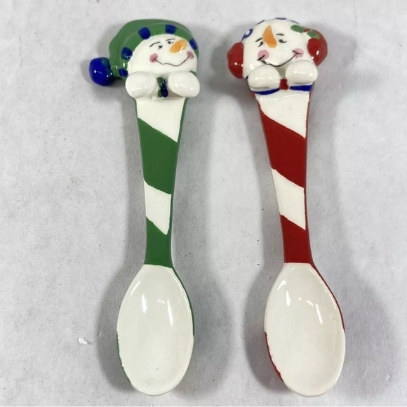 Snowman Mug and Spoon Set - Blue - Picture 4 of 6